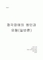 청각장애의 원인과 유형(일반론) 1페이지