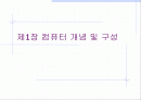 컴퓨터 개념 및 구성 1페이지