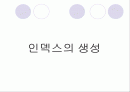 Index의 생성과정에 대하여 1페이지