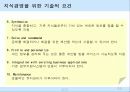 기업구조에 있어서의  KM의 영향 분석 11페이지
