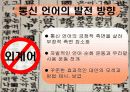 통신언어의 발달과정과 유형, 긍:부정적 영향에 대한 이해 13페이지