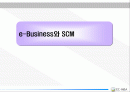 e-Business와 SCM-개념,실행전략, 성공요인 분석 1페이지