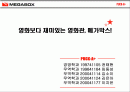 메가박스 경영전략분석 ppt 1페이지