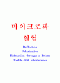 마이크로파 실험 1페이지