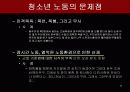 청소년 노동의 문제점과 대안 11페이지