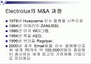 electrolux사의 해외인수합병 8페이지