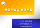 금융산업의 경영현황 1페이지