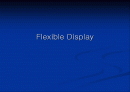 Flexible Display 1페이지