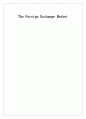 The Foreign Exchange Market 1페이지