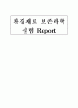  환경재료 보존과학 실험 레포트 1페이지