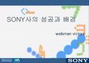 SONY사의 성공과 배경 1페이지