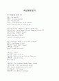  직급 영문 표기 1페이지