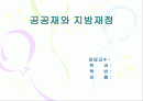 공공재와 지방재정 1페이지