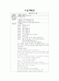  유치원 수업계획안 1페이지