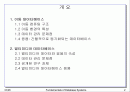 최근 데이타베이스 기술과 응용  2페이지