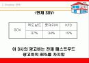 (사업계획서)KFC 사업계획안[창업아이템] 31페이지