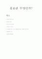 홍보란 무엇인가? 1페이지