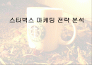 [경영]스타벅스 마케팅 전략 분석 1페이지