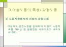 성별분업 및 여성 노동의 현실과 여성 노동의 특성 &  여성 노동의 가치에 대한 발표자료 60페이지
