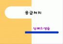 응급처치파워포인트 15페이지
