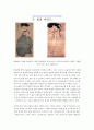 김홍도-일본화가 샤라쿠 신윤복과 두개의 미인도비교 2페이지