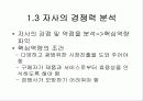 회사의 경쟁력 분석과 운영계획의 개념 및 작성 6페이지