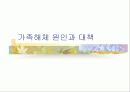 가족해체 원인과 대책 1페이지