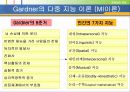 [교육심리] 지능이론에 대한 PPT자료 14페이지
