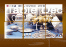 서양의 상차림에 대해 1페이지