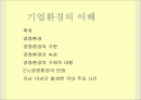 기업환경의 이해 1페이지