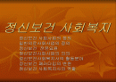 정신보건 사회복지 1페이지