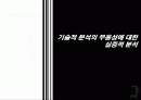 기술적 분석의 무용성에 대한 실증적 분석 연구 (PPT) 1페이지