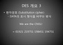 DES 암호 알고리즘의 흐름분석 4페이지