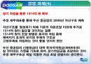 [재무] 두산중공업 재무분석 36페이지