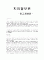 지리정보원에 대한 보고서 1페이지
