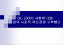 ISO 26000 시행에 대한 기업의 사회적 책임경영 구축방안 1페이지