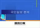 국민일보 레이아웃, 기사밸류, 장점과 단점 분석 및 제언 1페이지