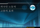 외국인 노동자 고용의 효과 1페이지