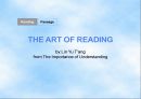 The Art of Reading(독서) 9페이지