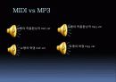 mid 음악에 관한 짤막한 발표자료 7페이지