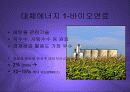 블루오션-대체에너지산업의 현황과 전망  PPT 6페이지