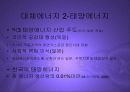 블루오션-대체에너지산업의 현황과 전망  PPT 10페이지