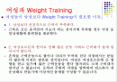 운동과 건강 ( 여성과 저항 트레이닝) 2페이지