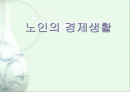 노인의 경제생활에 대한 발표리포트 1페이지