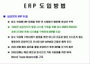 벤치마킹과 ERP(도입성공사례) 파워포인트 발표 자료 18페이지