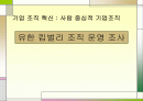 (경영) 기업 조직 혁신 : 사람 중심적 기업조직(유한 킴벌리 조직 운영 조사 ) 1페이지