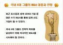 국내, 국외 기업들의 다양한 전략적 M&A를 분석 및 향후 방향에 대한 토론 33페이지