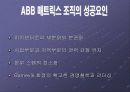 ABB의 조직구조에 대한 발표자료 11페이지