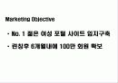 Young Woman’s Portal Site 마케팅전략 3페이지