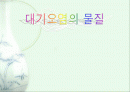 대기오염의 물질 1페이지